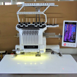 Máquina de Bordar Industrial Computarizada Automática de 10 Agujas Pr1000e Original Sellada - Product Image 3