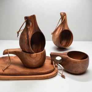 Tasse Kuksa de luxe en bois pour café, thé et collectionneurs Premium Lifestyle - Product Image 6