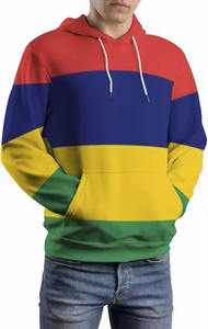 Venta al por mayor personalizado de alta calidad de los hombres activos sudaderas con capucha camisas de manga larga sudaderas Casual entrenamiento pulóver con capucha - Product Image 6