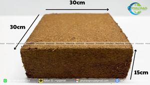 Tourbe de coco de haute qualité, faible EC, briques de tourbe de coco pour les professionnels de la culture et les pépinières, booster de sol en fibre de coco - Product Image 3