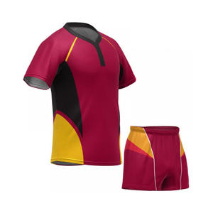 Conjunto de uniformes de rugby para hombres de alta calidad, camisetas personalizadas, último diseño, logotipo bordado, impresión digital, sublimación - Product Image 6