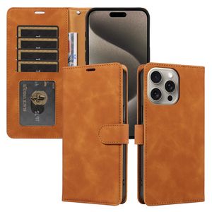 เคสฝาพับหนัง PU ป้องกันการกระแทกมีขาตั้งระบบแม่เหล็กสำหรับ iPhone และ Galaxy สำหรับ Pixel - Product Image 1