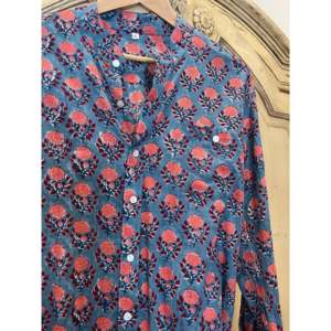 Camisa Casual Color Rosa Pálido para Hombre, 100% Algodón Popelina Transpirable, Tallas XL y XXXL, Estilo Boyfriend - Product Image 2