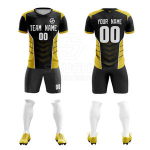 Prix d'usine ensembles d'uniformes de football personnalisés séchage rapide de haute qualité 100% Polyester unisexe adultes tarif de gros toutes les saisons 2025 - Product Image 5