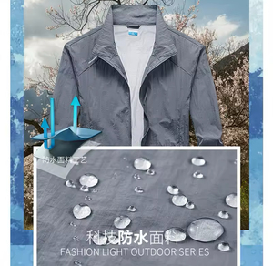 OEM High-Quality Summer Jackets for Men Windbreaker With Private Label Ultrathin Sunscreen Jacket Youth Outerwearing Clothing - Product Image 6
