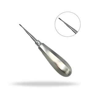 Élévateur dentaire vétérinaire standard 501 à pointe d'aile de 2,1 mm pour luxation et élévation chez les petits animaux - Product Image 1