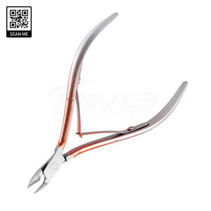 Pince à cuticules incurvée professionnelle en acier inoxydable, éliminateur de peaux mortes, coupe-ongles incarnés, outils de manucure et de pédicure pour les doigts - Product Image 4