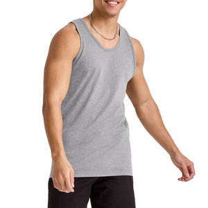 Camiseta sin mangas de entrenamiento para hombre hecha a medida, camiseta de gimnasio transpirable con estilo informal para hombre, camisetas deportivas atléticas - Product Image 2