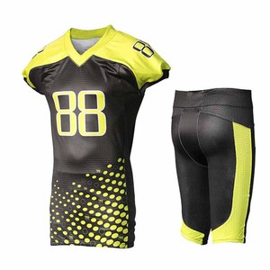 Uniforme de Fútbol Americano 100% Poliéster, Personalizado OEM, Antibacteriano, Secado Rápido, para Verano y Otoño - Product Image 1