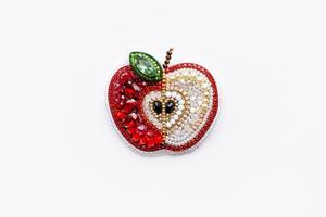 Classic Design Top Quality Wholesale Handmade Casual and Party Wear Beaded Fashion <b>Jewelry</b> Brooches for <b>Kids</b> Girls - Product Image 2