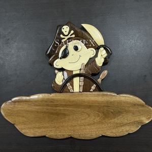 Personalizado OEM colgante de pared de madera tallado Logo de lujo decoración del hogar Animal placas de madera estilo artístico para la decoración de interiores - Product Image 1