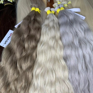 Cabello Virgen Vietnamita a Precio de Fábrica, Origen Hanoi, 100% Cabello Humano, Cutícula Completa, Doble Trama, Todos los Colores, Puntas Gruesas y Abundantes - Product Image 1