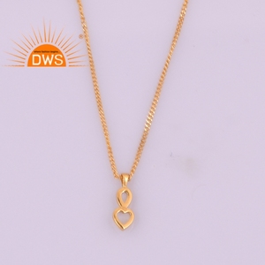 Último diseño de plata esterlina Natural Cz y Arco Iris Luna piedra colgante collar Demi joyería fina fabricante - Product Image 2