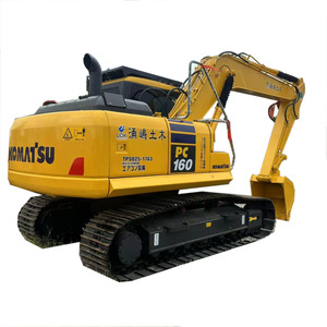 Escavatore Cingolato <span class=keywords><strong>Komatsu</strong></span> <span class=keywords><strong>PC160</strong></span> con Capacità Benna di 0,60 m e Peso Macchina di 16000 kg, Grande Escavatore per Movimento Terra - Product Image 1