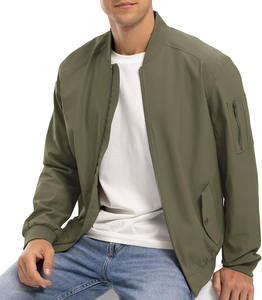 Chaqueta para hombre Logotipo personalizado Hombres Mujeres Varsity Letterman Bomber Chaquetas - Product Image 3