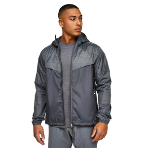 Chaquetas Cortavientos Ligeras de Color Gris Personalizadas en Oferta, Chaquetas Impermeables para Hombre para Actividades al Aire Libre - Product Image 5