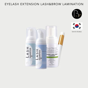 Lash Foam Shampoo Extension Lash Shampoo Espuma Limpiador & Brush Set 50/60/100ml Fragancia Hecho en Corea en Etiqueta Privada OEM - Product Image 5