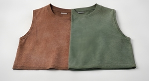 Camiseta sin Mangas Casual para Hombre, 100% Algodón Premium, Cuello Redondo, Sólida, Transpirable, de Punto, para Ejercicio - Product Image 2