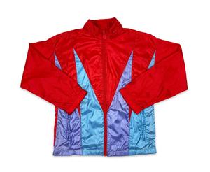 Veste coupe-vent en nylon réversible personnalisée, légère et imperméable avec poches surdimensionnées, options de taille plus - Product Image 1