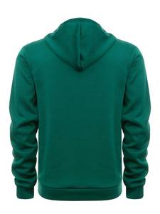 OEM Custom Embroidered 100% Cotton <b>Men's</b> <b>Fleece</b> Sports Hoodie Heavyweight Oversize Half Blank 300 GSM <b>Quarter</b> <b>Zip</b> up Hoodies - Product Image 3