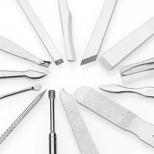 Kit de herramientas para cortar uñas de alta calidad, 18 Uds., herramienta de cuidado de uñas de acero inoxidable, juego de manicura y pedicura Personal - Product Image 3