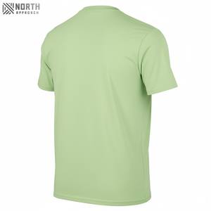 Camiseta Extra Grande de Peso Pesado con Logotipo Personalizado Bordado, Estilo Urbano, Cuello Redondo, Corte Cuadrado, Camisetas Estampadas para Hombre - Product Image 3