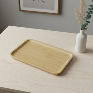 Bandeja de Servicio Multiusos de Madera Contrachapada de Alta Calidad 3203023-30*18 para Ceremonias de Té de Alta Gama - Product Image 2