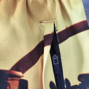 Short en maille respirant de sublimation numérique d'été quantité minimale de commande OEM Short en maille de loisirs de gymnastique à impression personnalisée pour homme - Product Image 4