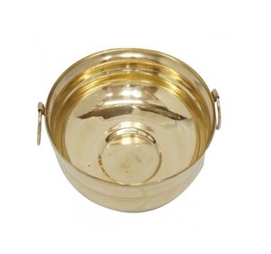 Fleur de lotus décorative de qualité supérieure design urli en métal couleur or bol à fleur urli de mariage le plus vendu - Product Image 6