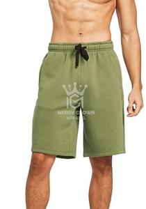 กางเกงขาสั้นผ้าฟลีซสำหรับผู้ชายกางเกงขาสั้นผ้าโพลีเอสเตอร์แบบมีเชือกผูกแห้งเร็วสำหรับฤดูร้อน - Product Image 4