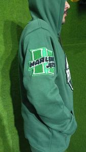 Vestes pour hommes en gros, personnalisées avec patch brodé en chenille, vestes bomber à manches en cuir, vestes de baseball, vestes universitaires pour hommes - Product Image 3