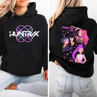 Nouveaux sweats à capuche décontractés pour femmes et hommes, à manches longues, style décontracté, à la mode, avec motif Demon Hunters Mira Rumi Zoey, inspirés de l'anime et du K-pop
