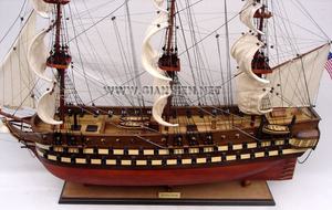 El fabricante de Gia Nhien aprueba el diseño personalizado MOQ bajo USS NORTH CAROLINA barco alto con barco modelo de artesanía de alta calidad - Product Image 2