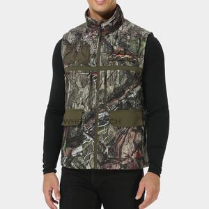 Gilet sans manches respirant pour homme, design personnalisé, softshell 300g, fermeture éclair, pour la chasse en hiver, bodywarmer durable - Product Image 1