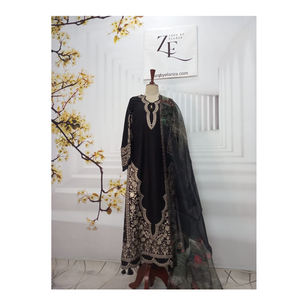 Ensemble de robes décontractées pour femmes Shalwar Kameez de haute qualité, séchage rapide, évacuation de l'humidité, à prix abordable, best-seller, cadeaux - Product Image 1