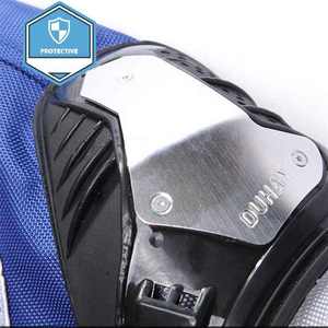 Veste de moto décontractée de style course pour hommes avec col montant, armure d'épaule en alliage d'aluminium, service d'hiver OEM, Chaqueta Moto - Product Image 5
