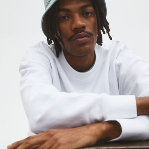 Pull 100% coton hommes col rond sweat-shirts logo personnalisé pull sweat pour hommes pulls molletonnés hommes - Product Image 3