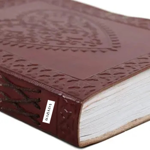 Vintage Leather <b>Journal</b> Bound With Lock for Men Women Lined Paper Handmade Notebook Writing in Diary - Product Image 5