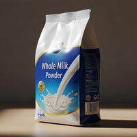 Poudre de lait entier naturel frais de qualité supérieure 28% de matières grasses saveur crémeuse pour pâtisserie, smoothies, boissons quotidiennes enfants et adultes, grand sachet