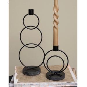 Portavelas de Metal Hecho a Mano de Alta Calidad, Diseño Personalizado de Una Sola Cabeza, Adorno para Decoración del Hogar y Bodas - Product Image 4