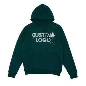 Meilleur Style hommes hiver décontracté surdimensionné strass sweats à capuche 100% coton confortable uni teint bas quantité minimale de commande - Product Image 2