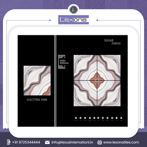 Azulejos de cerámica de 600x600mm con acabado de azúcar, decoración de baño para interiores y exteriores, habitación pulida moderna India confiable - Product Image 5