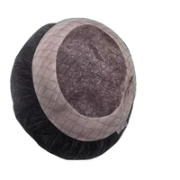 Peluca de Cabello Humano Rizado para Hombre, Base Mono Apolo, Alibaba en Bangladesh, Cabello Remy, Peluca de Cabello Humano, Alibaba Bangladesh