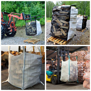 Sacs Jumbo en PP tissé 100% pour sable, terre, <span class=keywords><strong>gravier</strong></span>, bois de chauffage - <span class=keywords><strong>Prix</strong></span> usine - Product Image 3