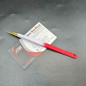 Pince à cils à pointe en fibre de logo personnalisé, rouge, blanc, droite à 90 degrés, forte adhérence, pince à cils en acier inoxydable durable - Product Image 5