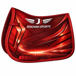 Almohadilla de Silla de Montar Inglesa Azul Personalizada al por Mayor, Estilo Occidental, Equipo de Equitación, Tela Rellena de Poliéster, Equino, Ecuestre - Product Image 4