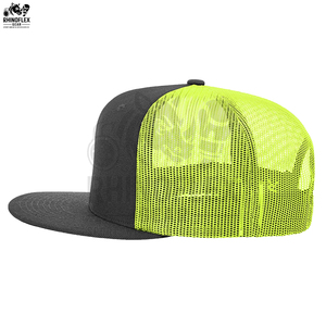 Casquette en maille 100% coton imperméable de haute qualité en gros avec logo et design personnalisés pour une utilisation en extérieur - Product Image 5