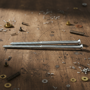 Vis à bois à tête fraisée en acier au carbone de marque PDC, filetage grossier, pointe aiguë, oxyde noir, métrique/pouce, classe 4, haute résistance, bon prix - Product Image 1