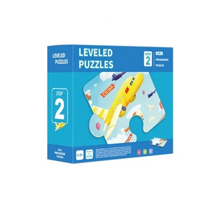 Fabricante OEM de rompecabezas progresivos personalizados para niños, rompecabezas educativos de animales de dibujos animados para niños pequeños, juego completo para niños - Product Image 5