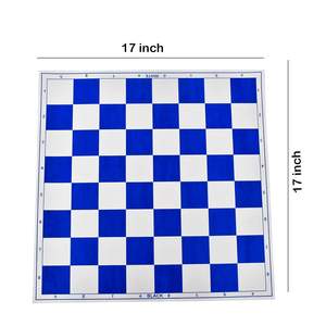 Juego de ajedrez plegable de vinilo para torneo de 17 pulgadas (estándares Fide) con bolsa de transporte de 2 reinas adicionales, para jugadores de Ajedrez Profesionales - Product Image 4